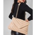 thumbnail image 2 of MKJ Bolsos de lujo con cadena de celosía de diamantes, bolsos de mensajero para mujer 2023, bolso de hombro femenino de moda de cuero suave Lou, 2 of 5