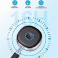 thumbnail image 4 of Aux Bluetooth Receiver Connecter Car Wireless Car Bluetooth 5.0 Adapter, 4 of 5