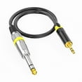 thumbnail image 3 of 30cm-10m 3.5mm to 6.35mm Stereo Audio Cable Male to Male TRS Cord Guitar Adapter Wire for Home Theater and Amplifiers, 3 of 10