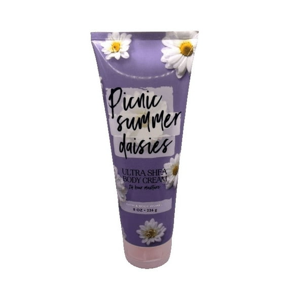 Bath & Body Works Picnic Summer Daisies Body Cream, 8.0 oz, Floral Scent