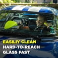 thumbnail image 6 of Invisible Glass 95160 Reach & Clean Glass Windshield Cleaner Tool Kit With Extendable Handle, 2 Reusable Quick Change Microfibers, and Storage Bag for Auto Windshield, Trucks, SUVs, RVs, and Windows, 6 of 10