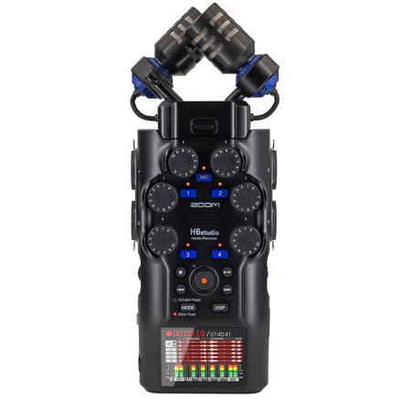 Zoom H6studio 8-Track 32-Bit Float Handy Recorder