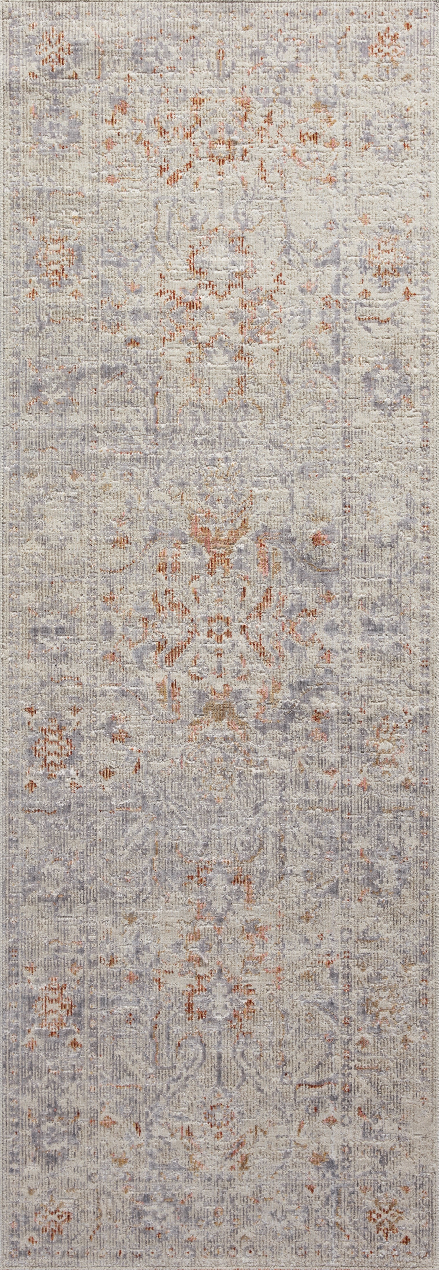 Chris Loves Julia x Loloi Rosemarie Oatmeal/Lavender 5' x 7'-10" Area Rug