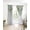 Green, variant on Gray Eucalyptus Leaves Blackout Curtains 72 Inches Long for Bedroom, Watercolor Floral Leaf Plants Thermal Insulated Room Darkening Black Out Window Curtain Panels Grommet Drapes for Living Room