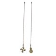 thumbnail image 1 of SHISUYAN Golden Zinc Alloy Ceiling Fan Pull Chain for Fan Use Simple Elegant Design 2 Pieces, 1 of 8