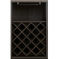 thumbnail image 6 of Wine Bar Cabinet with 2 Door, Home Coffee Cabinet with Stemware Rack, Kitchen Buffet Sideboard with Storage Shelf  for Living Room, Dining Room, Espresso, 6 of 7