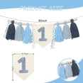 thumbnail image 2 of Trona con estampado KOJIN Blue Tassel para niño en su primer cumpleaños, 2 of 8
