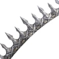 thumbnail image 2 of Corona de rey para hombre Macarena Tiara Headband Headwear Plata, 2 of 7