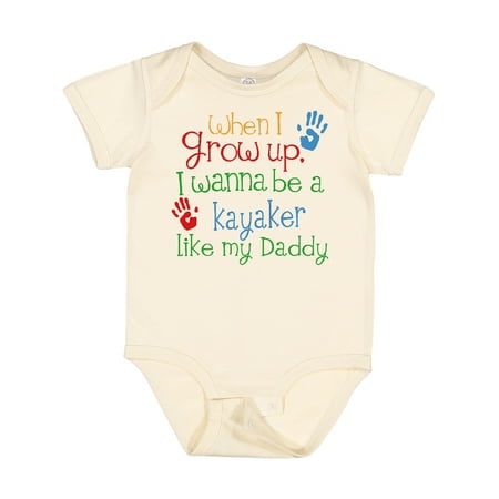 

Inktastic Kayaker Like Daddy Gift Baby Boy or Baby Girl Bodysuit