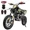 Yellow, variant on 40cc 4-Stroke Mini Dirt Bike, Gas Powered Kids Dirt Bike with Pull Start, Dual Disc Brakes, Kill Switch, Up to 20 MPH, 132 lb Capacity, with Gloves & Goggles & Neck Gaiter