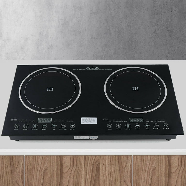 Household Double Induction Cooker Electric Hob Kitchen Embedded Electric  Ceramic Stove Smart Electric Cooking Stove - AliExpress