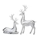 thumbnail image 5 of 2 piezas de esculturas de alce, adornos de escritorio, figuras decorativas, estatuas de animales para chimenea, dormitorio, sala de estar, regalos de Plata, 5 of 9