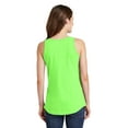 thumbnail image 2 of Port & Company Ladies Core Cotton Tank Top-3XL (Neon Green), 2 of 6