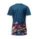 thumbnail image 5 of TaTaai Spring Floral Print Pullover Top for Women, V Neck Short Sleeve Blouse with Sheer Panel Inserts, Casual Loose Fit Shirt for Daily Outfits & Work Gift, 5 of 5