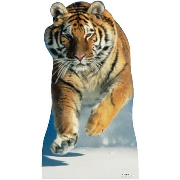 Tiger Snow Life-Size Cardboard Stand-Up