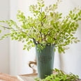thumbnail image 2 of Artificial Faux Plant Fresh Spring Leaf Stem 37" Tall, 2 of 7