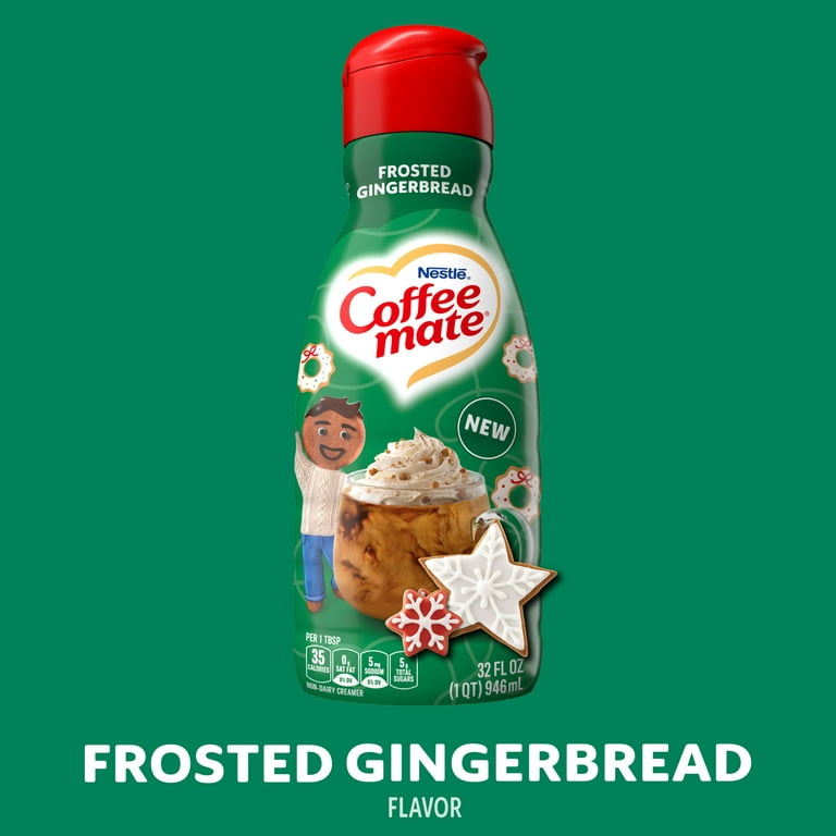 Frosted Gingerbread Liquid Coffee Creamer 32oz