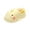 Yellow, variant on Girls' Shark Fin Slippers, Closed Toe House Shoes, Shark Face with Fin Detail on Plush Pile, Slip On Casual Footwear