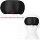 thumbnail image 3 of 10 piezas antifaz para dormir ZHCH con almohadilla nasal negro, 3 of 5