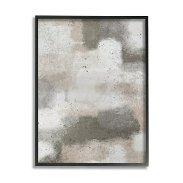 Stupell Indtries Modern Abstract Open Scene Soft Neutral Brown Tones,11 x 14,Design by Marc Prime