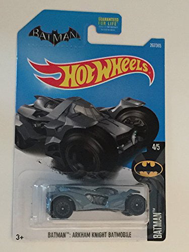 Hot Wheels 2017 Batman Arkham Knight Batmobile 267/365, Gray