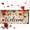1, variant on Spring Magnetic Mailbox Cover Flowers Post Box Cover Wraps Valentines Mailbox Covers Standard Size 18 x 21 Inch for Outdoor Yard Garden Home Decorations(Red Roses)