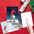 thumbnail image 2 of Tree-Free Greetings Christmas Greeting Card 12 Pack, 100% Recycled Paper, 5x7, Believing is Seeing (HP25199), 2 of 5