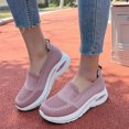 thumbnail image 2 of ibiyuan Orthopedic Walking Shoes for Women Closures Arch Support Walking Shoes for Women Mesh Knitted Walking Anti-Skid Sneakers for Women Classic Hands Free Mary Jane Shoes Pull-On Shoes, 2 of 8