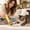 Yellow, variant on Long Tail Mouse Cat Toy, Plush Teaser Mouse with Wiggly Tail for Chasing and Pouncing, Interactive Play Toy for Indoor Kittens and Cats, Bite Resistant Daily Fun and More