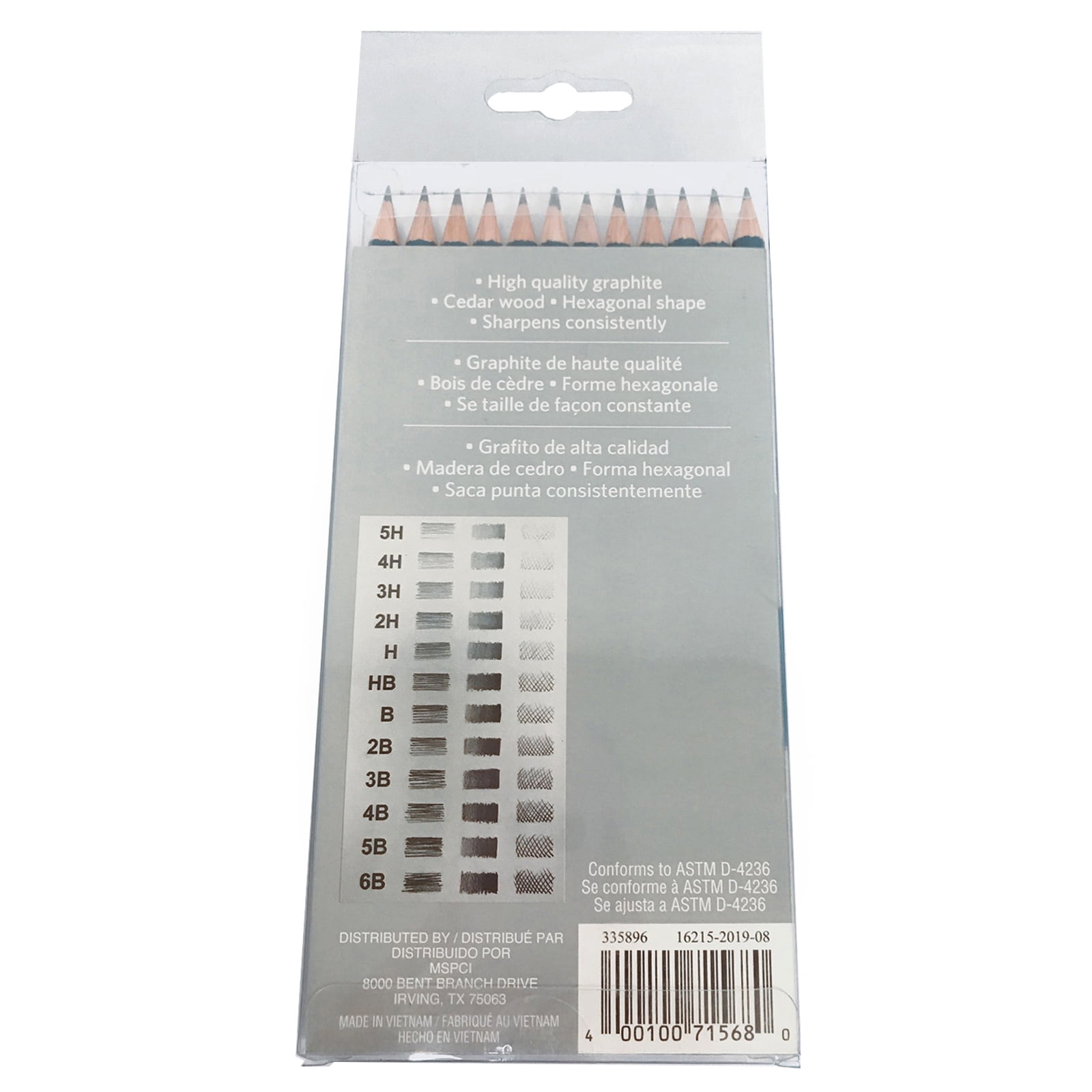 8 Packs: 12 ct. (96 total) Sketching Pencil Set by Artist's Loft