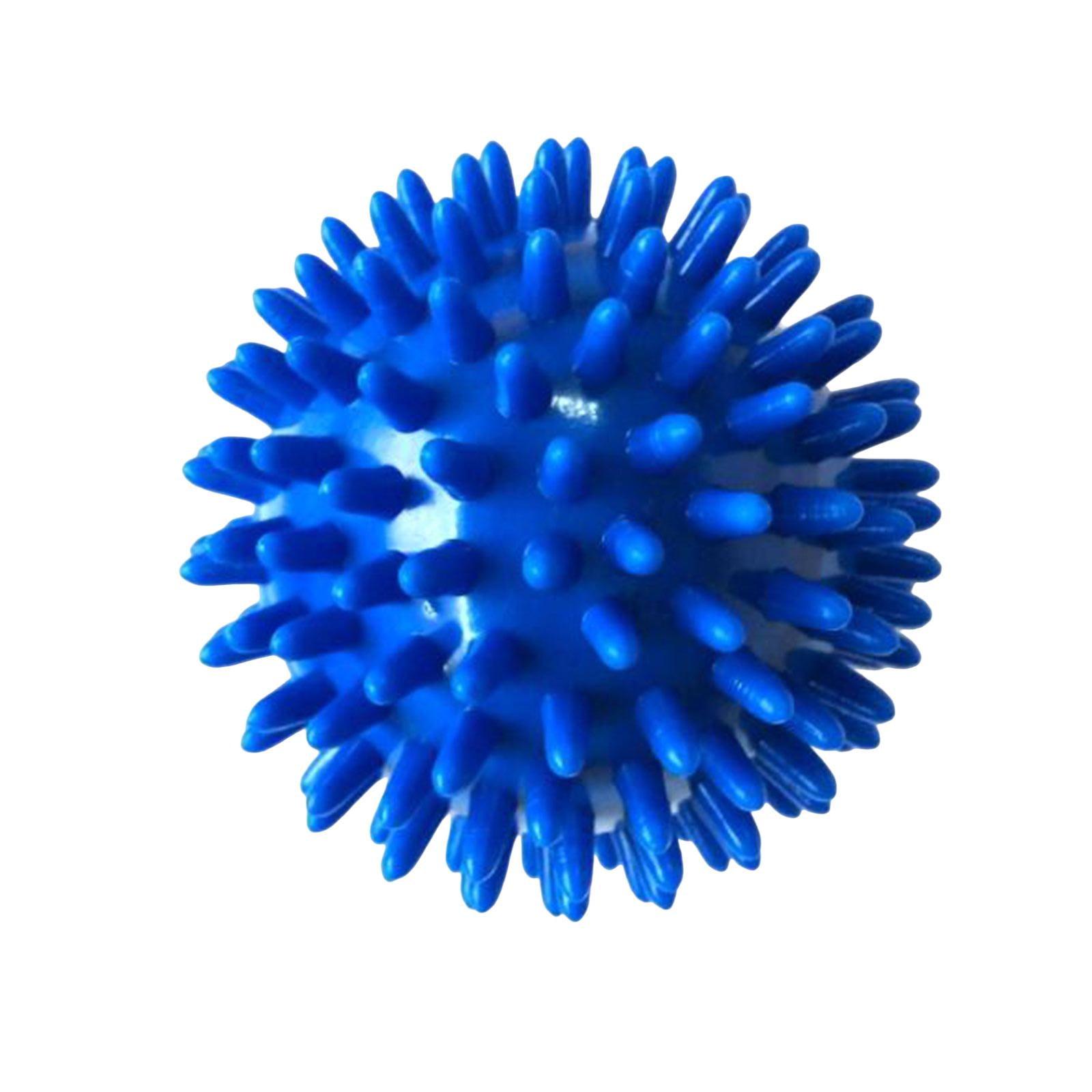 Massage Balls Manual Compact Foot Massage Ball for Hands Shoulder Back Blue
