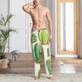 thumbnail image 6 of Lsque Cactus And Succulent Print Men's Pajama Pants, Lounge Pant - Comfortable Home Wear,Elastic Waistband, Stylish Design-Medium, 6 of 9