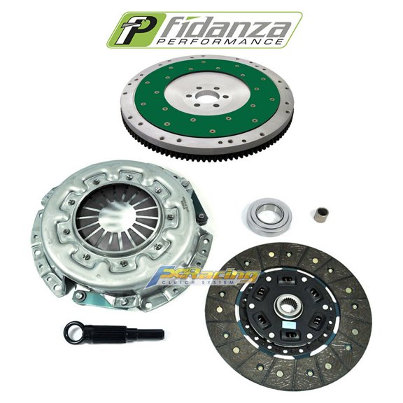 FX SPORT CLUTCH KIT & FIDANZA ALUMINUM FLYWHEEL FITS 1984-1989 NISSAN 300ZX Z31