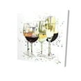 thumbnail image 1 of Beautiful wine glasses - 36"x36" canvas - Print on demand, 1 of 5