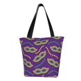 thumbnail image 1 of Disketp Carnival Masks and Beads Bolsa de Hombro Casual para Mujer, Bolso Cruzado para Compras, Viajes y Uso Diario, 1 of 6