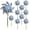 big silver 10pcs, variant on Reflective Garden Pinwheel, Outdoor Yard Wind Spinner Decor, Colorful Courtyard Windmill