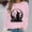 Pink, variant on Molidfa Women’s Halloween Oversized Witch Moon Crew Sweatshirt