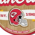 thumbnail image 4 of YouTheFan NFL Kansas City Chiefs Fan Cave Sign, 4 of 5