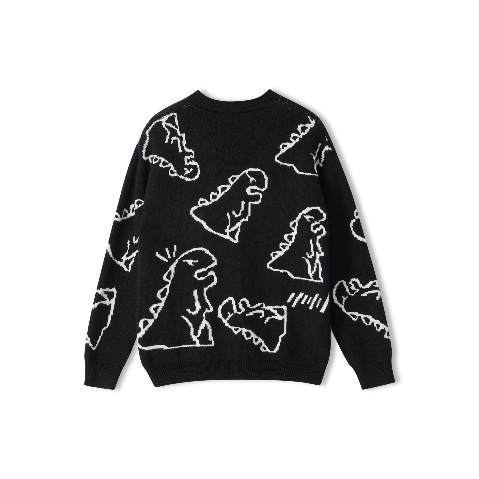 Dinosaur Cardigan for Women V Neck Button Down Long Sleeve Sweaters -  Walmart.com