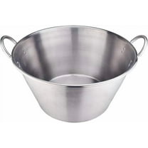 Thick Sandwich Base Cazo Grande Para Carnitas Extra Large 17" Wx8 Deep Stainless Steel Heavy Duty Acero Inoxidable Wok comal Fry