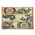 thumbnail image 1 of Batik Cutting Board, Oriental Vintage Paisley Pattern Eastern Motifs in Flat Boho Art Design, Decorative Tempered Glass Cutting and Serving Board, Large Size, Multicolor, by Ambesonne, 1 of 1