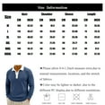 thumbnail image 3 of QHRMKOG Mens Long Sleeve Polo Shirts Loose Fit Striped Golf Shirts Comfort Collared Golf Tshirt Fashion Pullover Top Green 2XL, 3 of 6