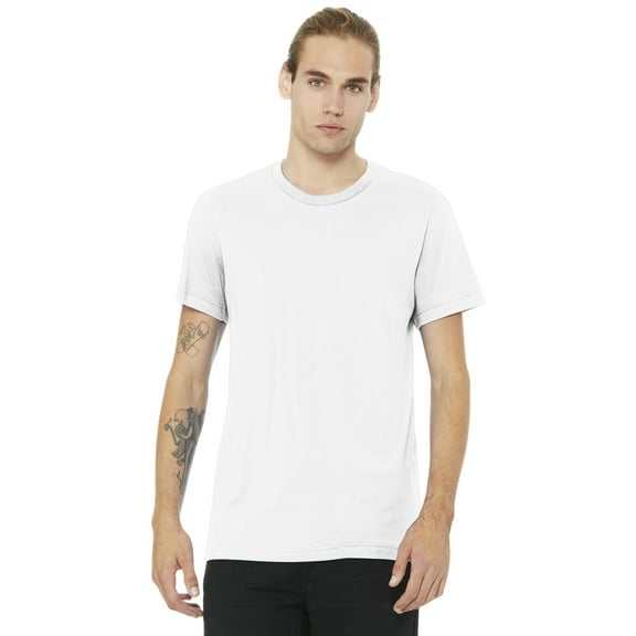 BELLA CANVAS Unisex Heather CVC Short Sleeve Tee.