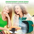 thumbnail image 4 of Rechargeable Mini Air Conditioner, Personal Air Cooler, 1 Count, Green, 4 of 11