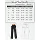thumbnail image 5 of Pantalones de yoga DLOODA para mujer, pernera ancha y cintura alta, color gris, 5 of 5