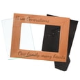 thumbnail image 2 of ThisWear Gifts For All By Rachel Olevia Three Generations One Family Many Hearts Natural Wood Engraved 5x7 Landscape Picture Frame Wood, 2 of 6