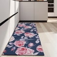 thumbnail image 4 of Pioneer Flower Floral Print Pattern Kitchen Rug Mat,Kitchen Runner Rugs Non Skid Washable,Decorative Kitchen Floor Mats for Kitchen,Sink,Laundry,17"X47", 4 of 5