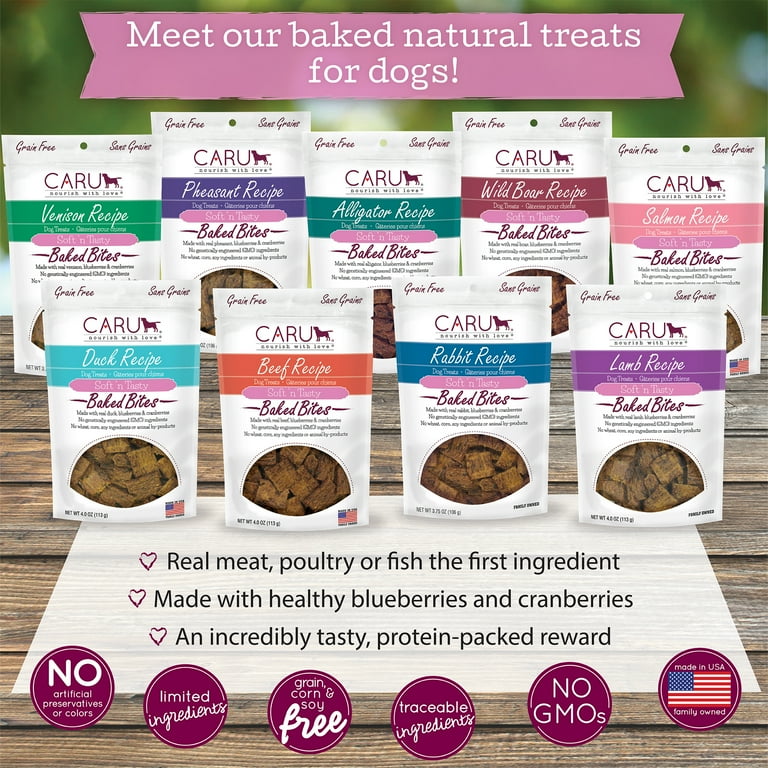 Caru Soft 'n Tasty Rabbit Recipe Bites For Dogs