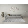 thumbnail image 3 of Ahgly Company Indoor Square Abstract Gray Modern Area Rugs, 5' Square, 3 of 4