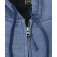 thumbnail image 3 of Men's Work Zip Up Hoodie Heavyweight Water Resistant Thermal Lined Hooded Jacket Winter Sweatshirt, 3 of 7